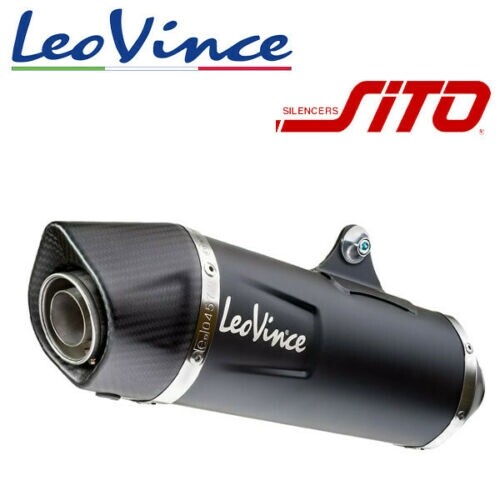 14002 marmitta leovince nero - 14002,