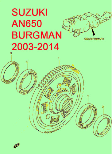 Suzuki burgman an650 kit - burgman, an650-kit